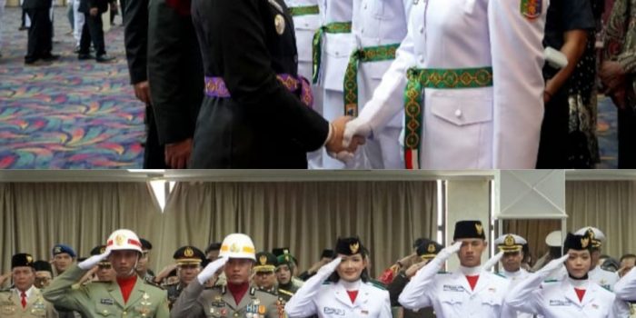 Pengukuhan Paskibraka Lampung 2026